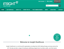 Tablet Screenshot of insighthealthcare.org